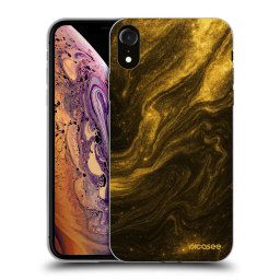 Átlátszó szilikon tok az alábbi mobiltelefonokra Apple iPhone XR - Black