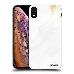 Átlátszó szilikon tok az alábbi mobiltelefonokra Apple iPhone XR - White