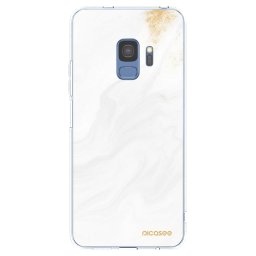 Átlátszó szilikon tok az alábbi mobiltelefonokra Samsung Galaxy S9 G960F - White