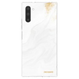 Átlátszó szilikon tok az alábbi mobiltelefonokra Samsung Galaxy Note 10 N970F - White