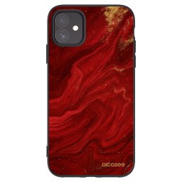 Fekete szilikon tok az alábbi mobiltelefonokra Apple iPhone 11 - Red
