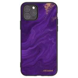 Fekete szilikon tok az alábbi mobiltelefonokra Apple iPhone 11 Pro - Purple