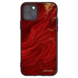 Fekete szilikon tok az alábbi mobiltelefonokra Apple iPhone 11 Pro - Red