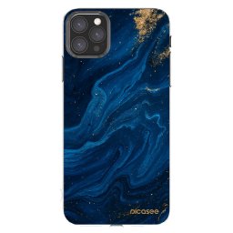Átlátszó szilikon tok az alábbi mobiltelefonokra Apple iPhone 11 Pro Max - Blue