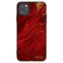 Fekete szilikon tok az alábbi mobiltelefonokra Apple iPhone 11 Pro Max - Red