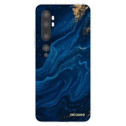 Átlátszó szilikon tok az alábbi mobiltelefonokra Xiaomi Mi Note 10 (Pro) - Blue