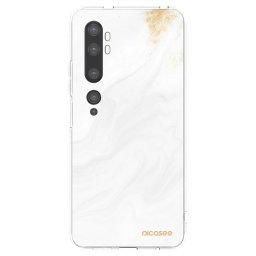Átlátszó szilikon tok az alábbi mobiltelefonokra Xiaomi Mi Note 10 (Pro) - White