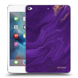 Átlátszó szilikon tok az alábbi táblagépre Apple iPad mini 4 - Purple