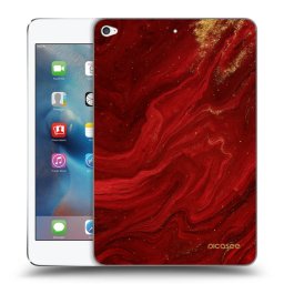 Átlátszó szilikon tok az alábbi táblagépre Apple iPad mini 4 - Red
