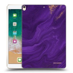 Átlátszó szilikon tok az alábbi táblagépre Apple iPad Pro 10.5" 2017 (2. gen) - Purple