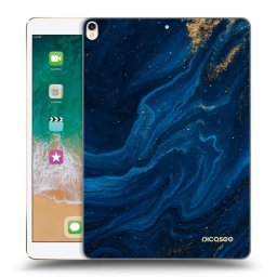 Átlátszó szilikon tok az alábbi táblagépre Apple iPad Pro 10.5" 2017 (2. gen) - Blue