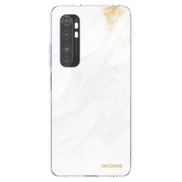Átlátszó szilikon tok az alábbi mobiltelefonokra Xiaomi Mi Note 10 Lite - White