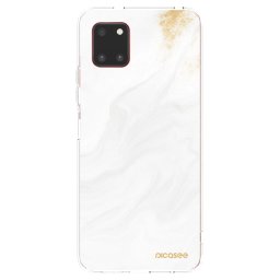 Átlátszó szilikon tok az alábbi mobiltelefonokra Samsung Galaxy Note 10 Lite N770F - White