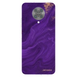 Átlátszó szilikon tok az alábbi mobiltelefonokra Xiaomi Poco F2 Pro - Purple