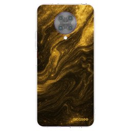 Átlátszó szilikon tok az alábbi mobiltelefonokra Xiaomi Poco F2 Pro - Black