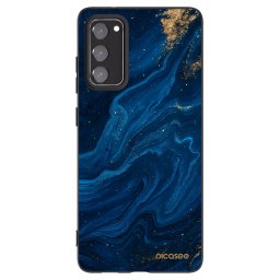 Fekete szilikon tok az alábbi mobiltelefonokra Samsung Galaxy S20 FE - Blue