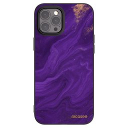 Fekete szilikon tok az alábbi mobiltelefonokra Apple iPhone 12 Pro Max - Purple
