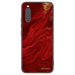 Fekete szilikon tok az alábbi mobiltelefonokra Sony Xperia 10 II - Red