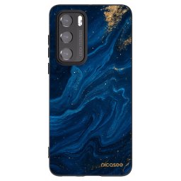 Fekete szilikon tok az alábbi mobiltelefonokra Huawei P40 - Blue