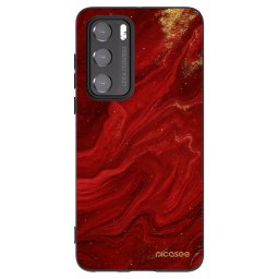 Fekete szilikon tok az alábbi mobiltelefonokra Huawei P40 - Red