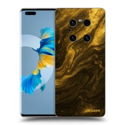 Átlátszó szilikon tok az alábbi mobiltelefonokra Huawei Mate 40 Pro - Black