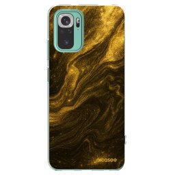 Átlátszó szilikon tok az alábbi mobiltelefonokra Xiaomi Redmi Note 10 Pro - Black