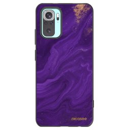 Fekete szilikon tok az alábbi mobiltelefonokra Xiaomi Redmi Note 10 Pro - Purple