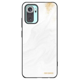 Fekete szilikon tok az alábbi mobiltelefonokra Xiaomi Redmi Note 10 Pro - White