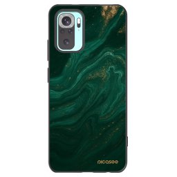 Fekete szilikon tok az alábbi mobiltelefonokra Xiaomi Redmi Note 10 Pro - Green