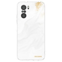 Átlátszó szilikon tok az alábbi mobiltelefonokra Xiaomi Poco F3 - White