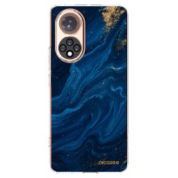 Átlátszó szilikon tok az alábbi mobiltelefonokra Huawei Nova 9 - Blue