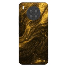 Átlátszó szilikon tok az alábbi mobiltelefonokra Huawei Nova 8i - Black