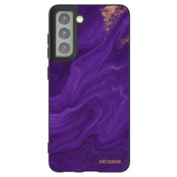 Fekete szilikon tok az alábbi mobiltelefonokra Samsung Galaxy S21 FE 5G - Purple