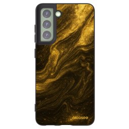 Fekete szilikon tok az alábbi mobiltelefonokra Samsung Galaxy S21 FE 5G - Black