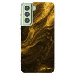 Átlátszó szilikon tok az alábbi mobiltelefonokra Samsung Galaxy S21 FE 5G - Black