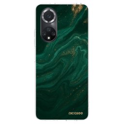 Átlátszó szilikon tok az alábbi mobiltelefonokra Huawei Nova 9 SE - Green