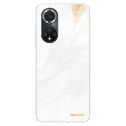 Átlátszó szilikon tok az alábbi mobiltelefonokra Huawei Nova 9 SE - White