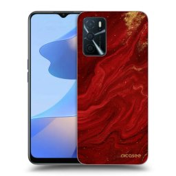 Fekete szilikon tok az alábbi mobiltelefonokra OPPO A16s - Red