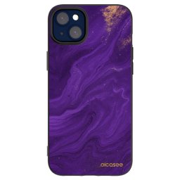 Fekete szilikon tok az alábbi mobiltelefonokra Apple iPhone 14 Plus - Purple