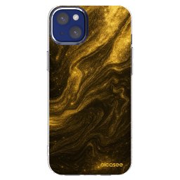 Átlátszó szilikon tok az alábbi mobiltelefonokra Apple iPhone 14 Plus - Black