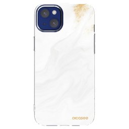 Átlátszó szilikon tok az alábbi mobiltelefonokra Apple iPhone 14 Plus - White
