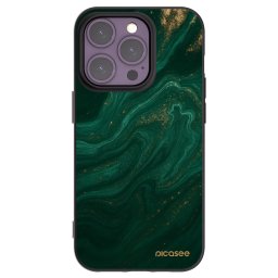 Fekete szilikon tok az alábbi mobiltelefonokra Apple iPhone 14 Pro - Green