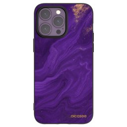 Fekete szilikon tok az alábbi mobiltelefonokra Apple iPhone 14 Pro Max - Purple