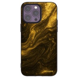 Fekete szilikon tok az alábbi mobiltelefonokra Apple iPhone 14 Pro Max - Black