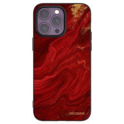 Fekete szilikon tok az alábbi mobiltelefonokra Apple iPhone 14 Pro Max - Red
