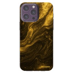 Átlátszó szilikon tok az alábbi mobiltelefonokra Apple iPhone 14 Pro Max - Black