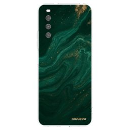 Átlátszó szilikon tok az alábbi mobiltelefonokra Sony Xperia 10 IV 5G - Green
