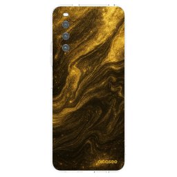 Átlátszó szilikon tok az alábbi mobiltelefonokra Sony Xperia 10 IV 5G - Black