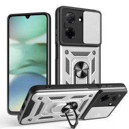 RING KAMERA Fedél tartóval Xiaomi Redmi A5 ezüst