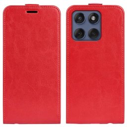 Felhajtható tok Motorola Edge 60 / Edge 60 Fusion piros színben